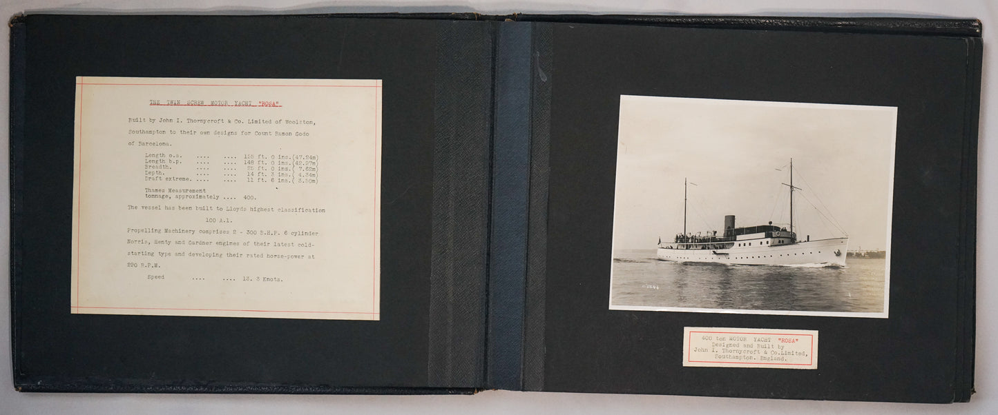 Twin Screw Motor Yacht Rosa - Album of Photographs