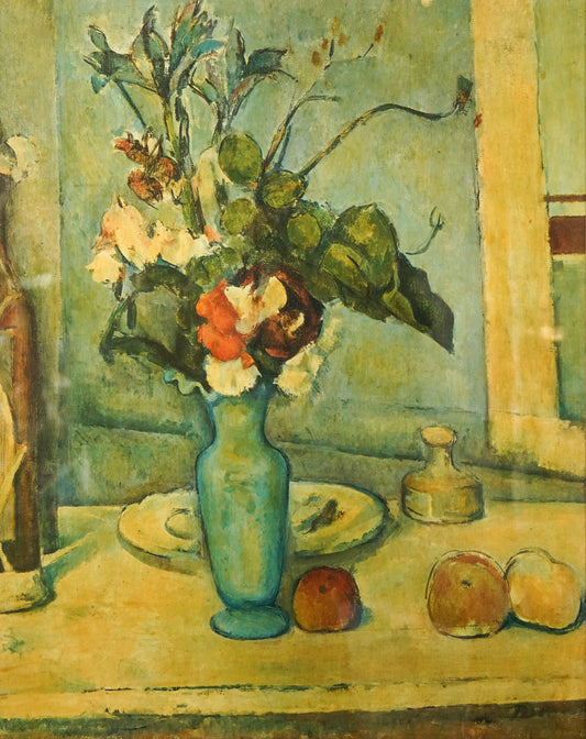 Paul Cezanne Flowers in a vase