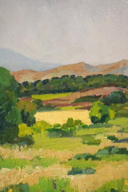 Large Oil Landscape - Post impressionist