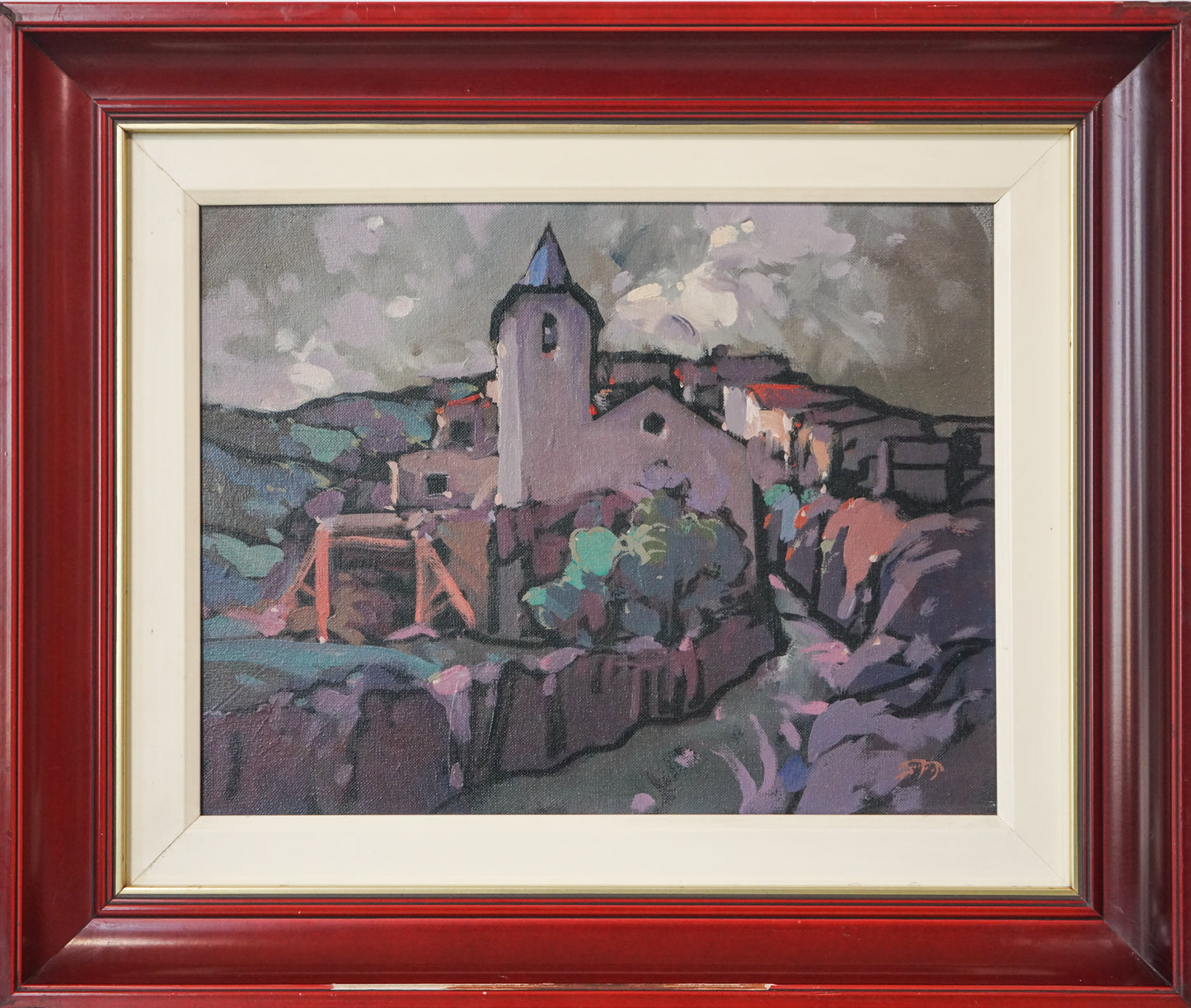Llessui Spain - Two Framed oils