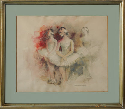Montserrat Barta (1906-1988) - Three Ballerinas