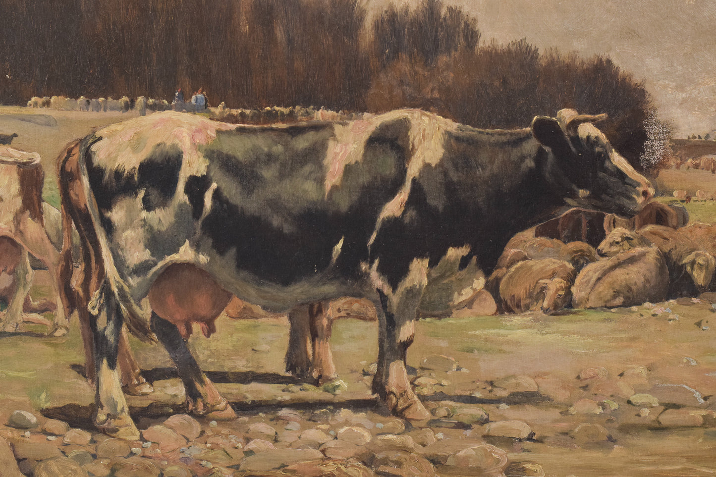 Ramón Mestre Vidal - Landscape with Cows