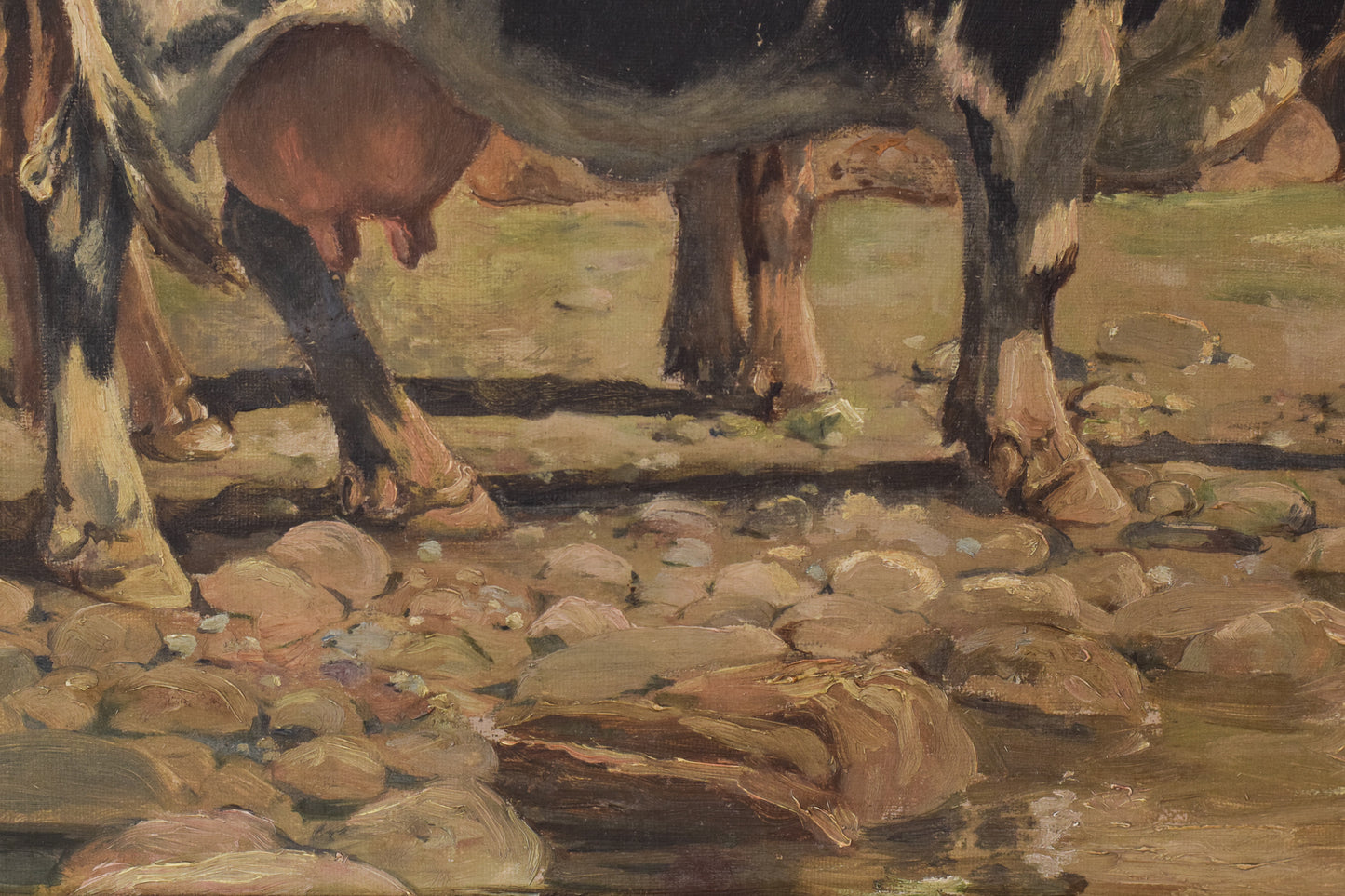 Ramón Mestre Vidal - Landscape with Cows