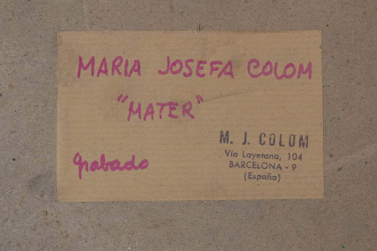 3 Litografías con imágenes de Mujer de Maria Josefa Colom