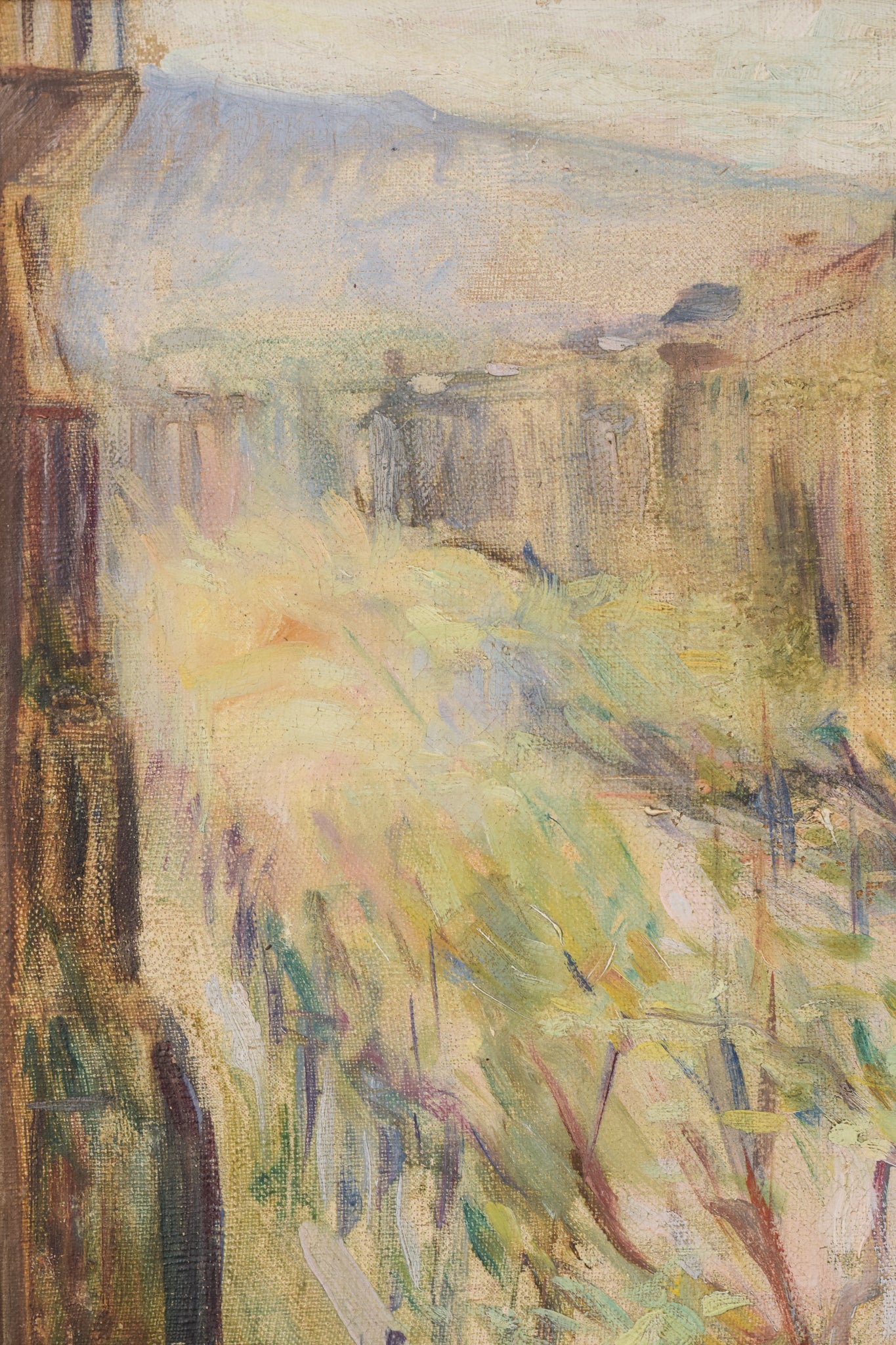 Francesc Vidal Gomá - Impressionist Street Scene, Barcelona 1931