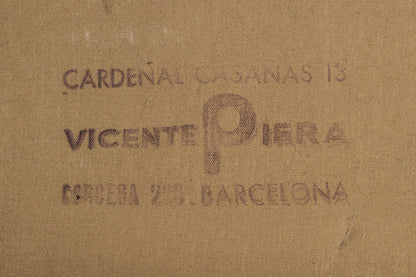 Seguidor de Joan Miro. Pintura al Óleo sobre Lienzo