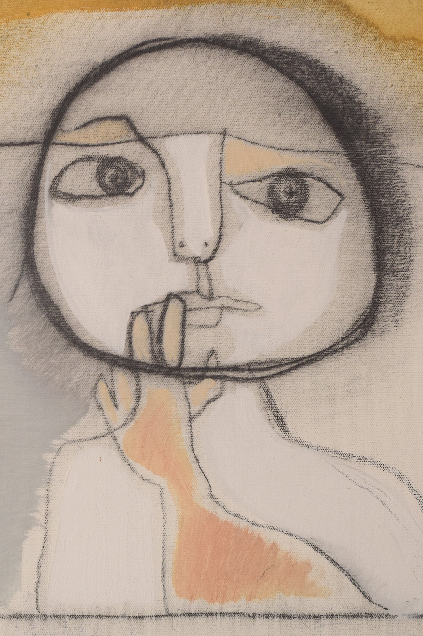 Seguidor de Joan Miro. Pintura al Óleo sobre Lienzo
