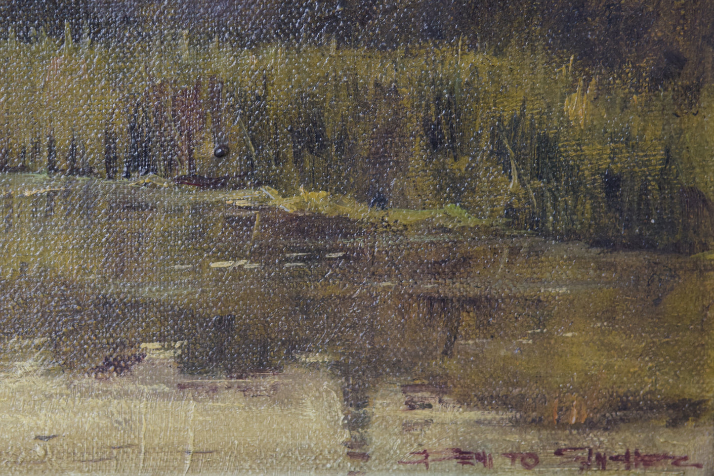 View of a Lake at Dusk_Signature