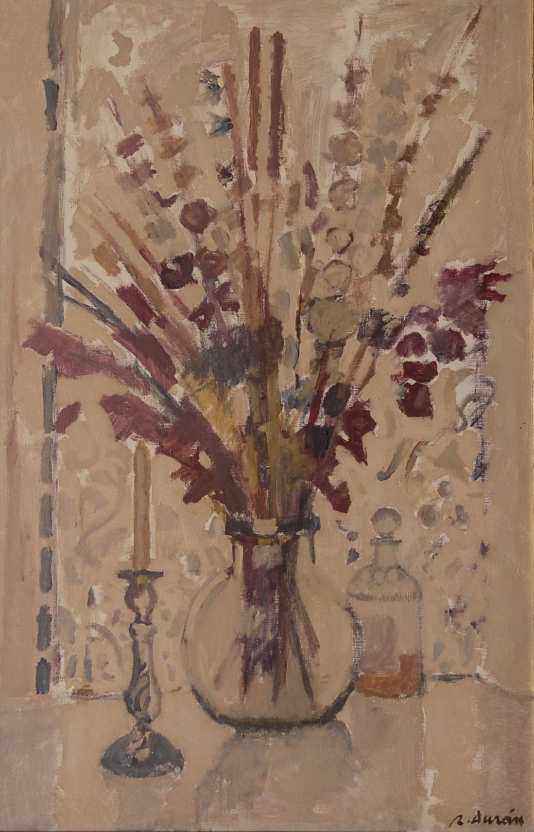 Flowers In A Vase by Rafael Duran