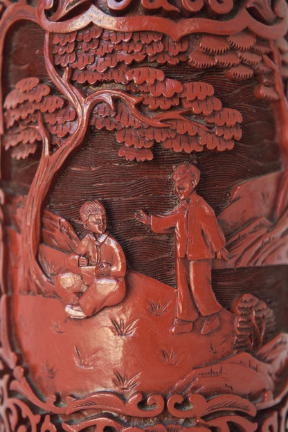 Chinese Lacquered Vase