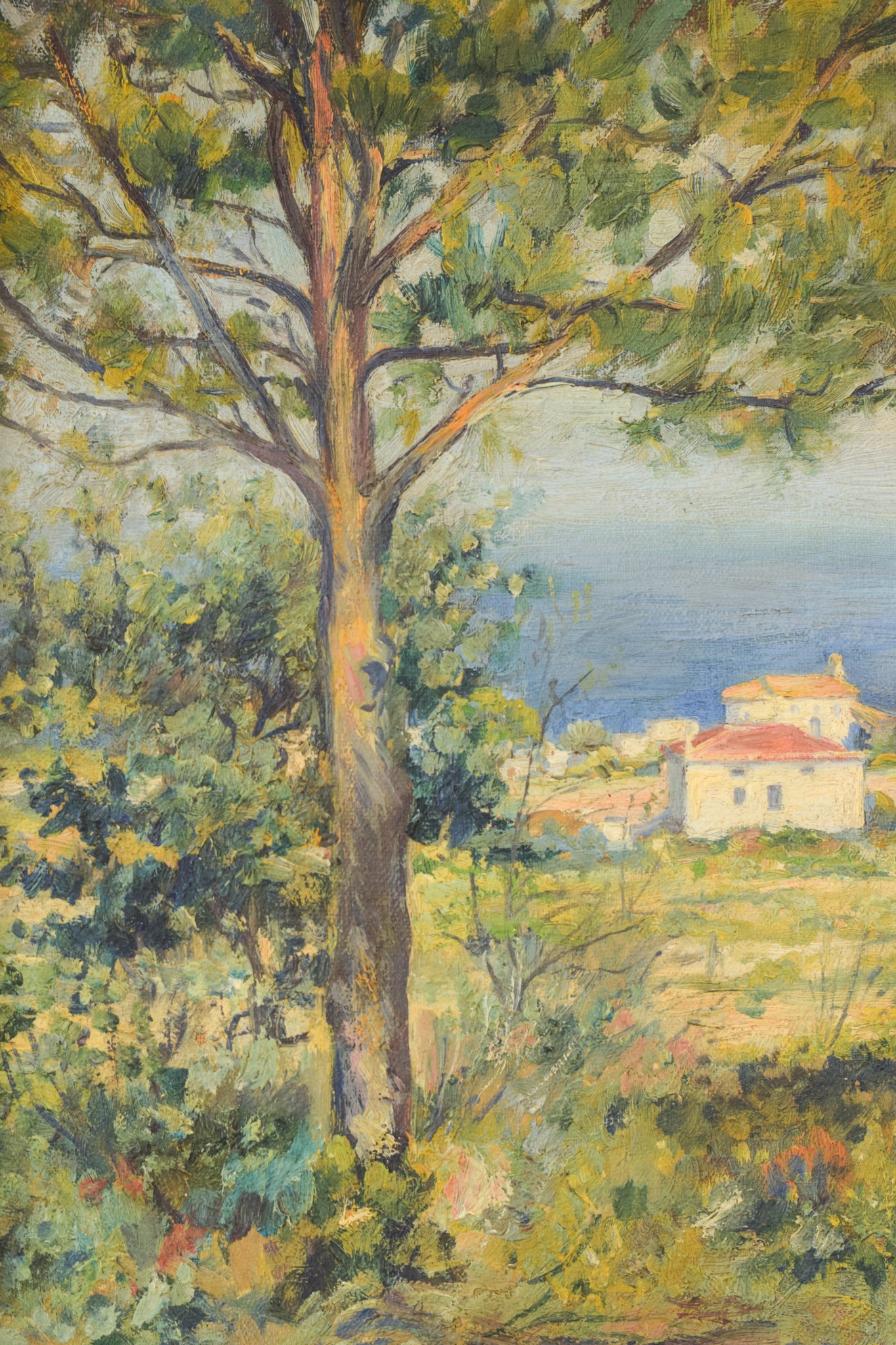 'Palamós' - Post-Impressionist Landscape