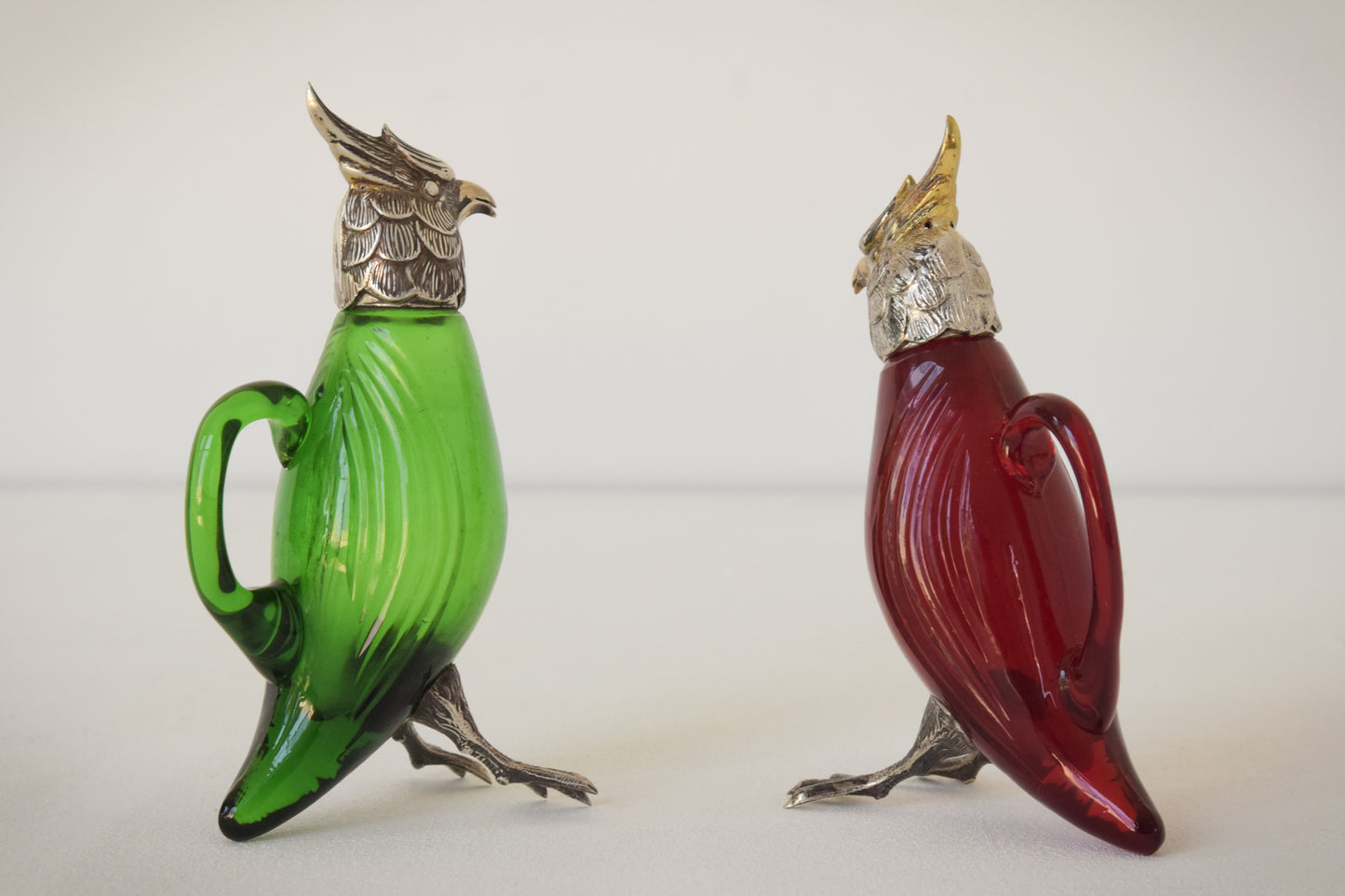 Rare Cockatoo Vinaigrette Bottles