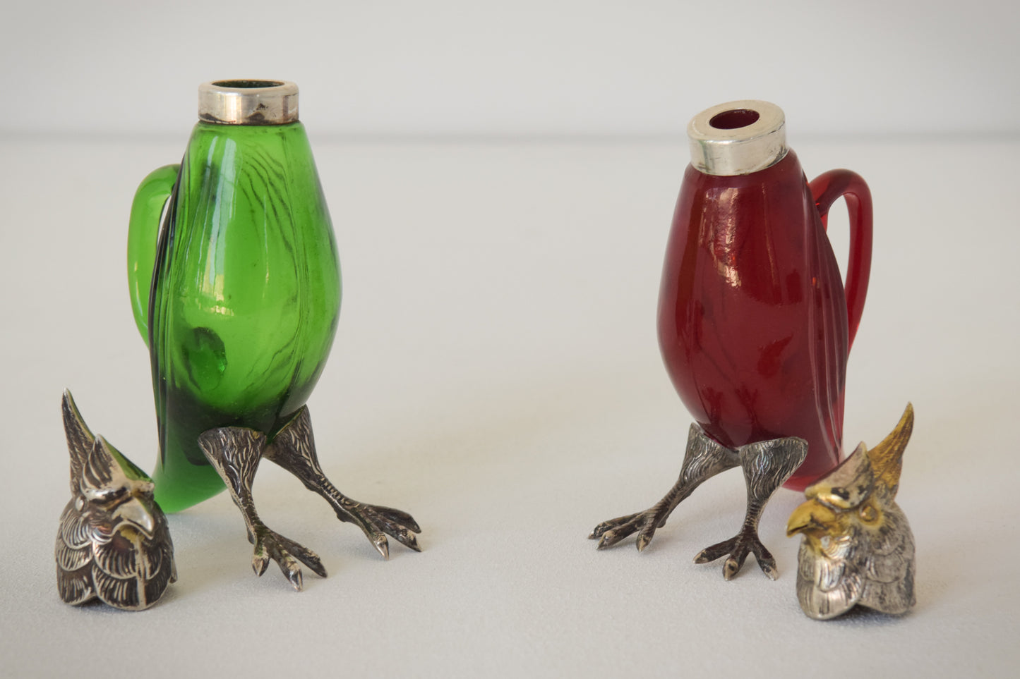 Rare Cockatoo Vinaigrette Bottles