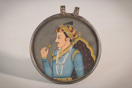 Fine Early Islamic Miniature - A Persian Prince