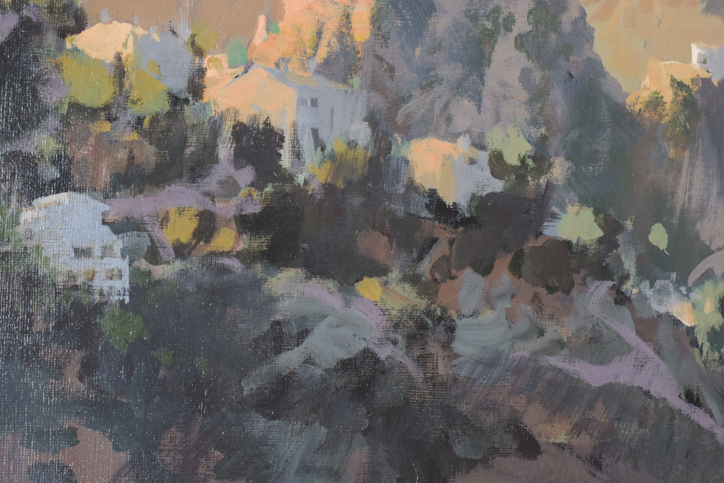 Mountain Landscape Oil
