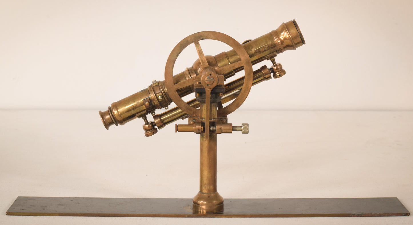 Brass Theodolite with level. Original case