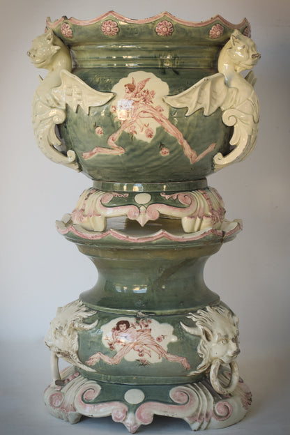Massive Magnificent Decorative Jardinière With Lots of Character