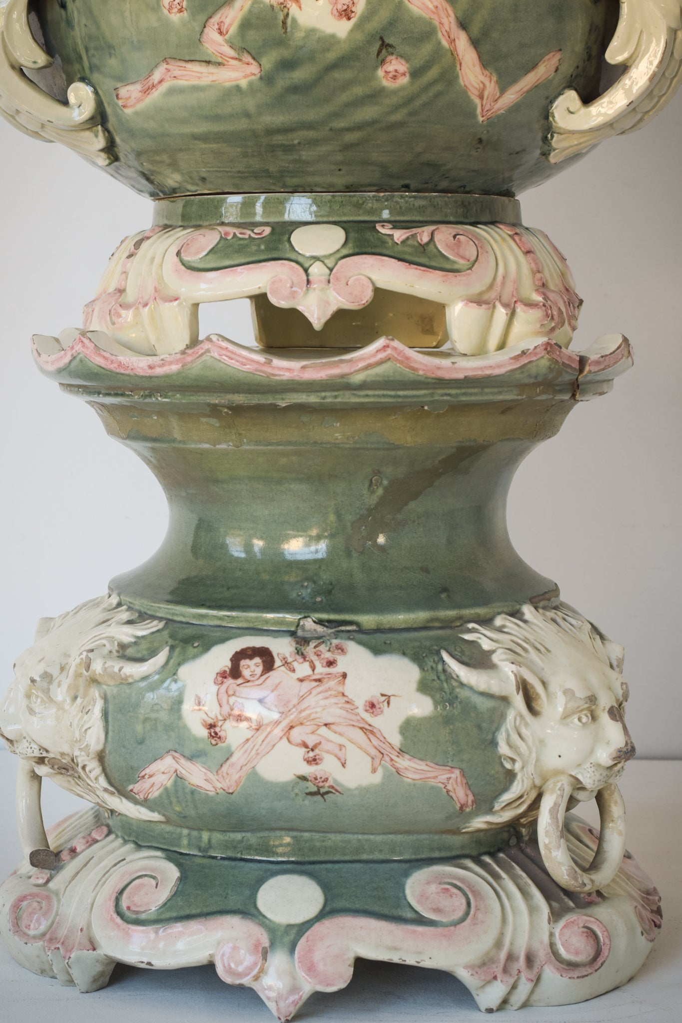 Massive Magnificent Decorative Jardinière With Lots of Character