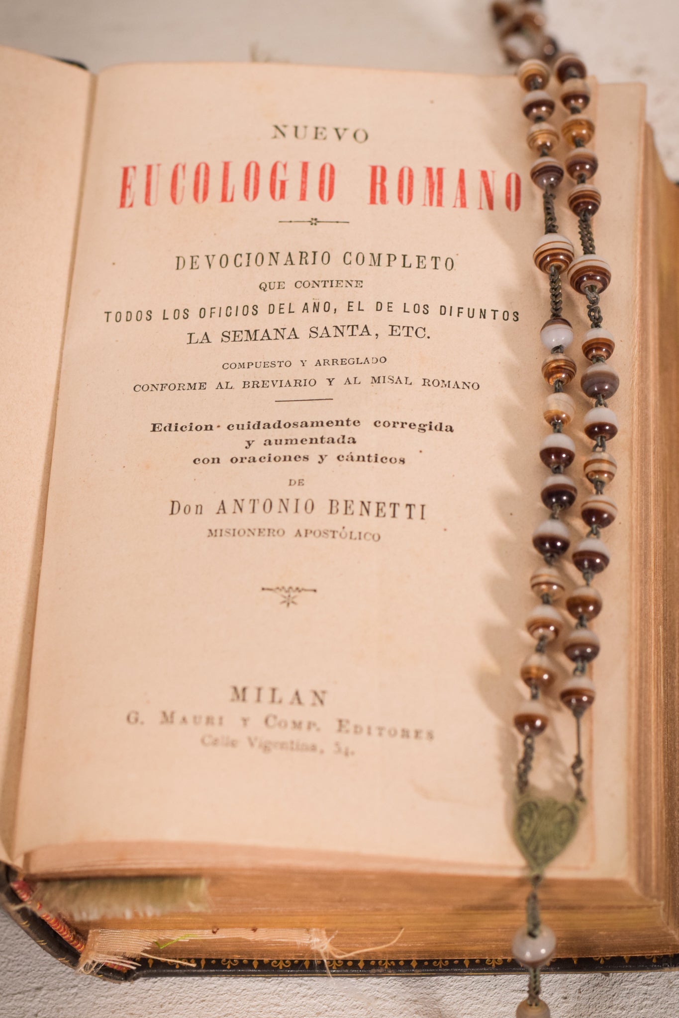 Biblia “Nueva Eucologio Romano”