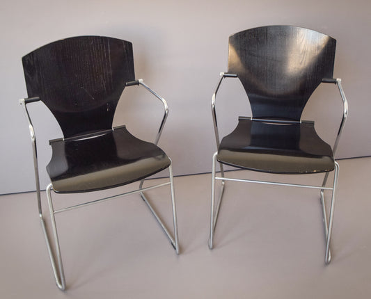 Pair of Modernist Reclining Chairs