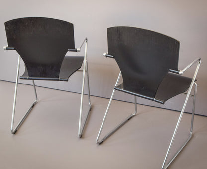 Pair - Modernist Reclining Chairs