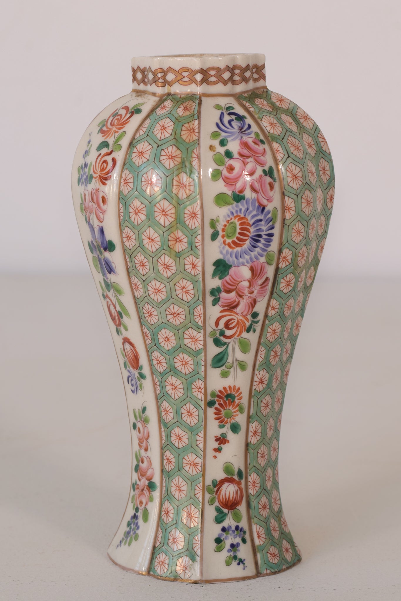 Early Hard Paste Vase - 19th Century or earlier