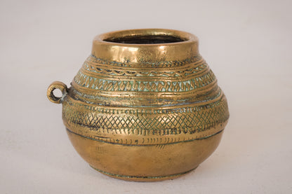 African - Brass Pot