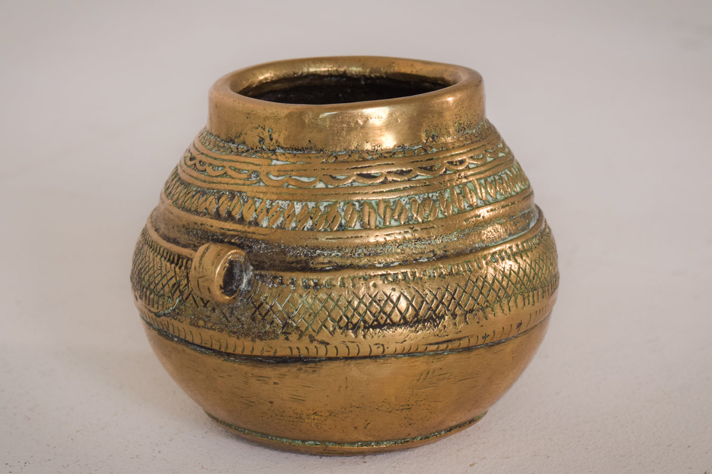 African - Brass Pot