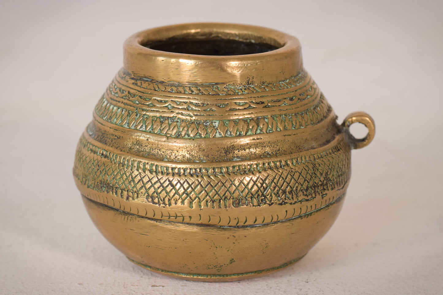 African - Brass Pot