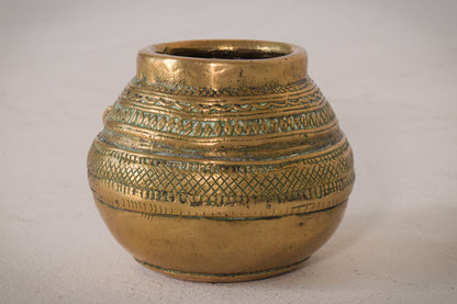 African - Brass Pot