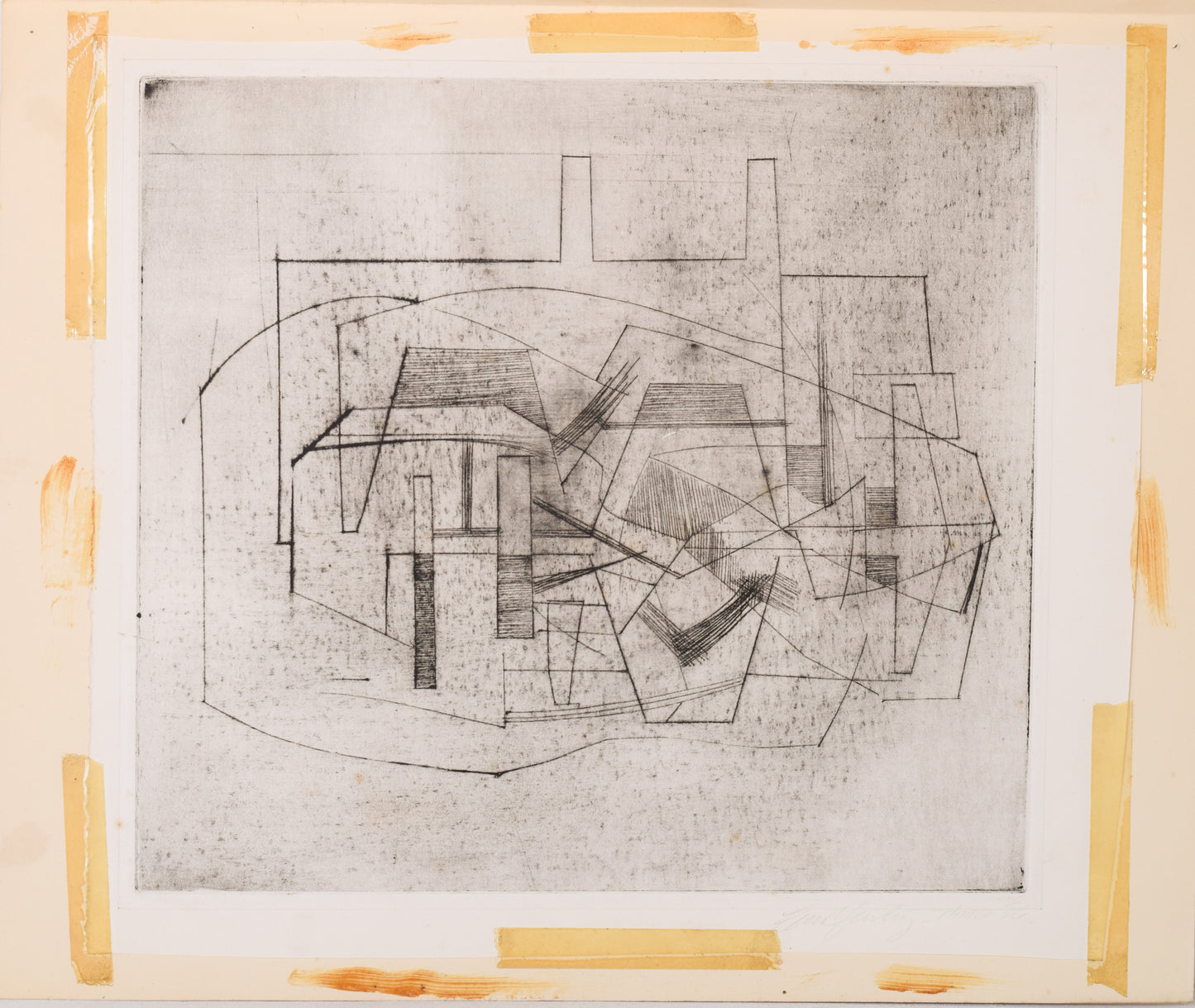 Eric Finlay - Cubist Etching