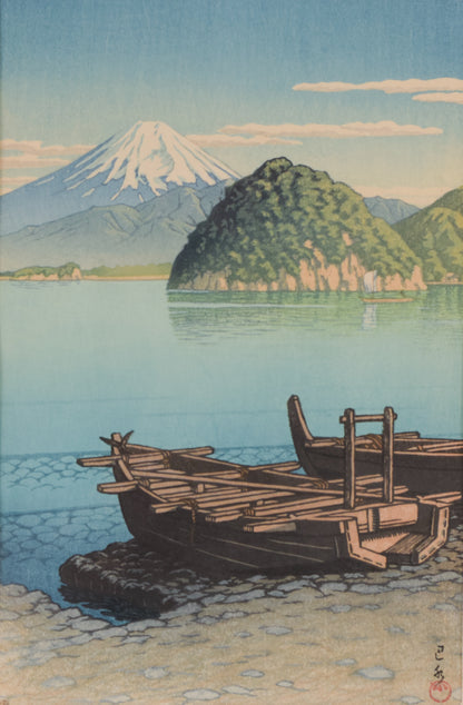 Pair of Japanese Woodblock Prints by Kawase Hasui