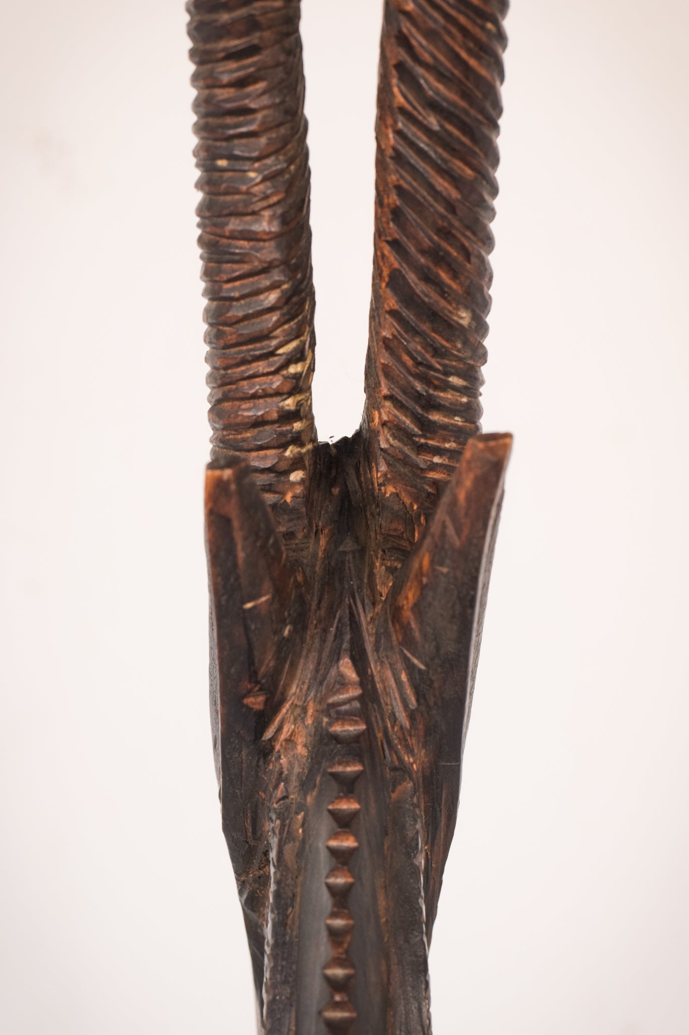 Carved Wooden Chiwara Antelope Sculpture