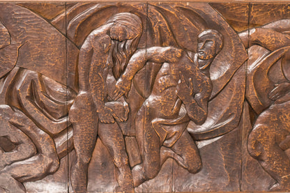 Josep Mundet and Joan Palet - Monumental Carved Panel