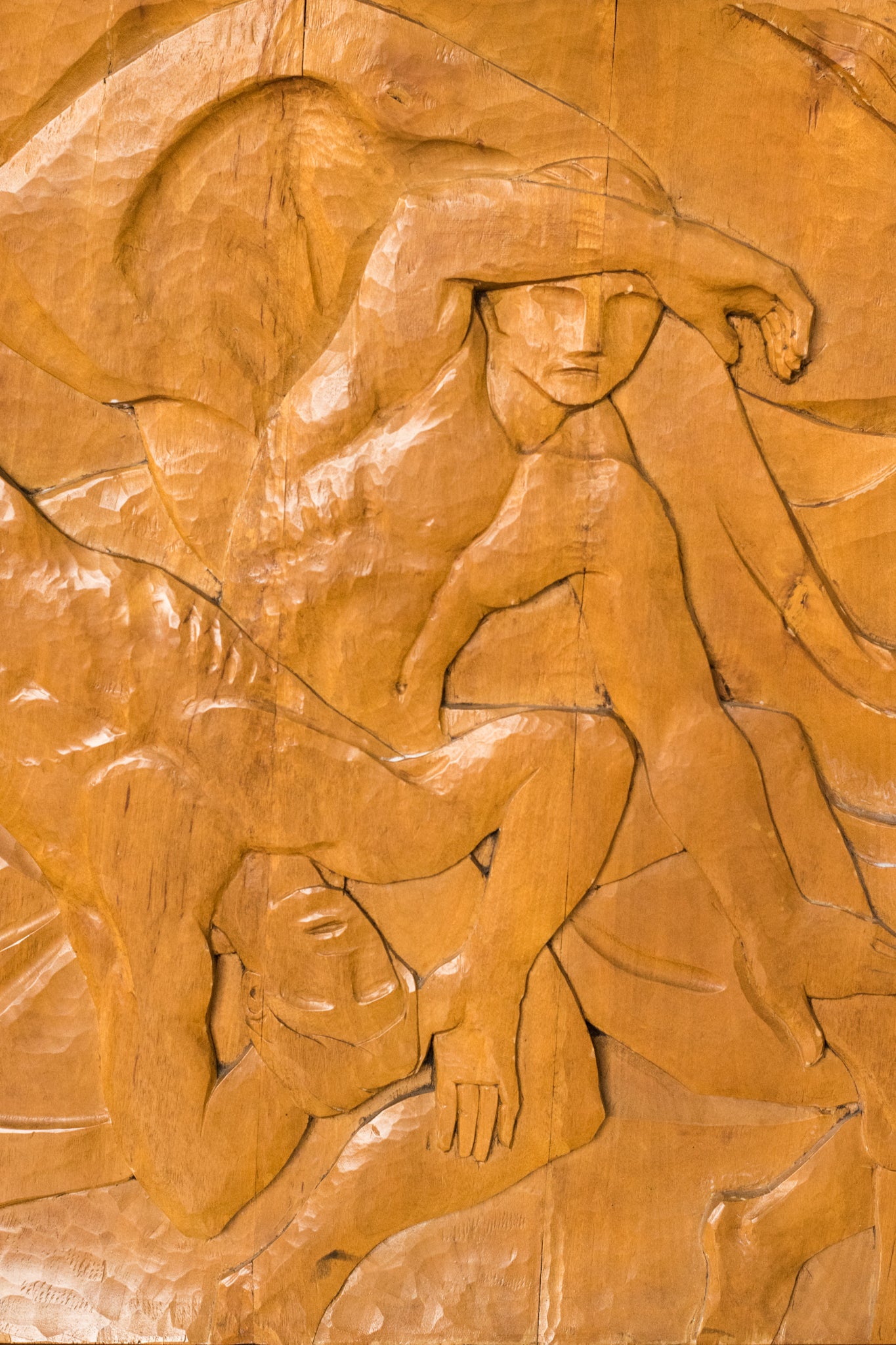 Josep Mundet and Joan Palet - Monumental Carved Panel