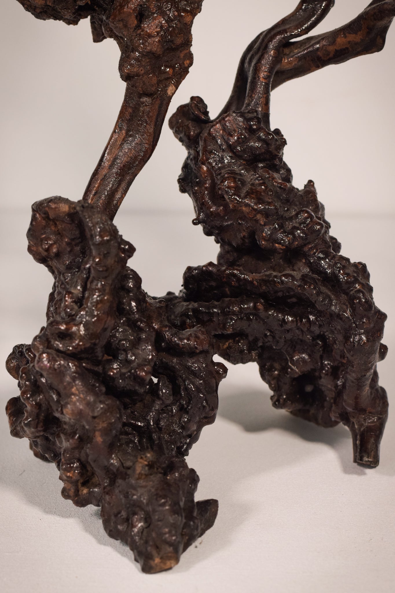 Rare Two Herons or Cranes – Japanese Root Sculpture