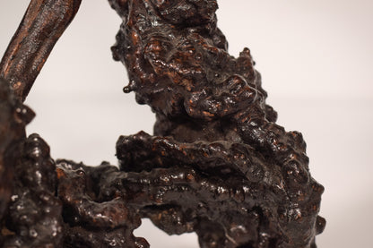 Rare Two Herons or Cranes – Japanese Root Sculpture