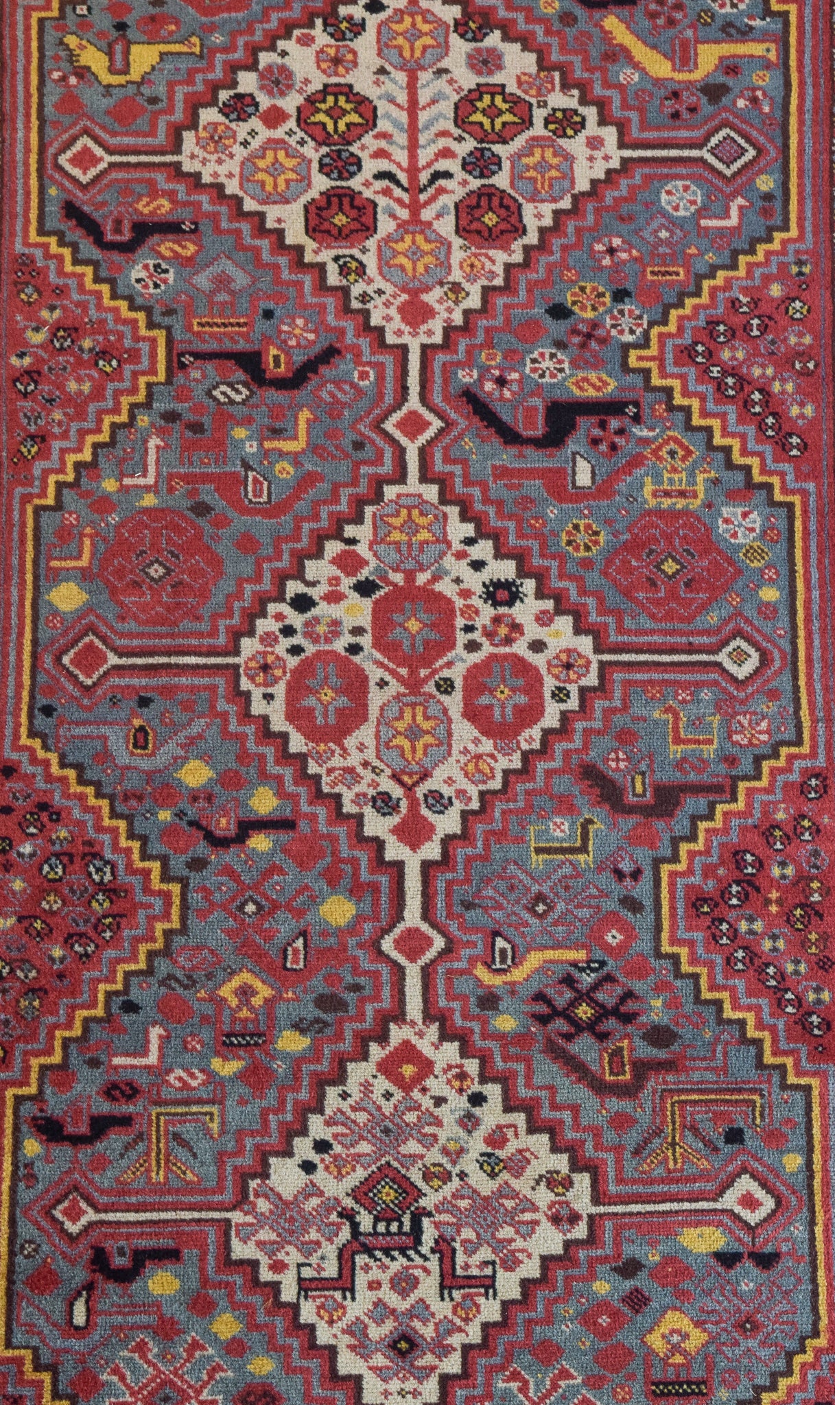 Handwoven Vintage Azerbaijani Rug