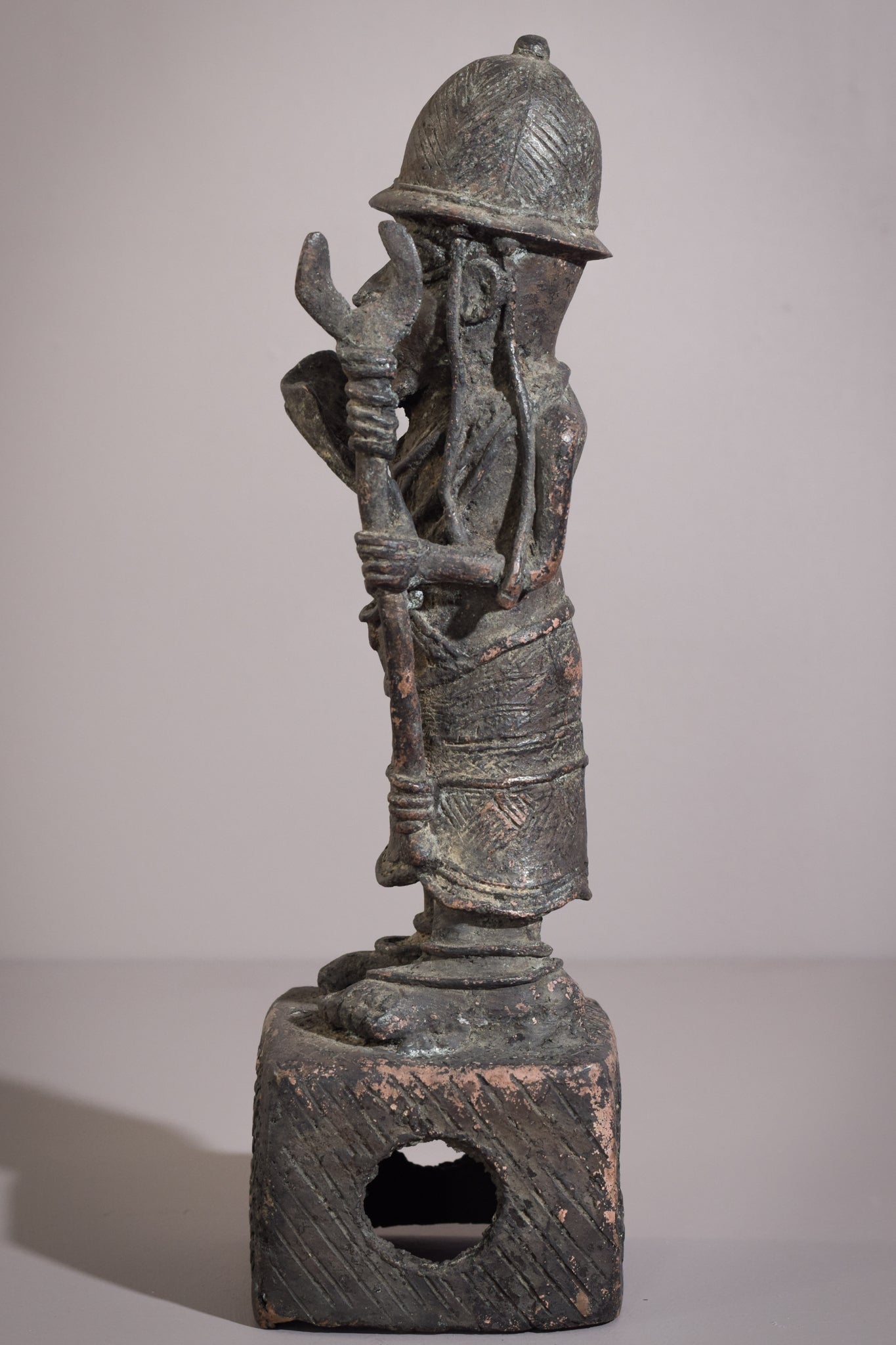 African - Benin Bronze Warrior