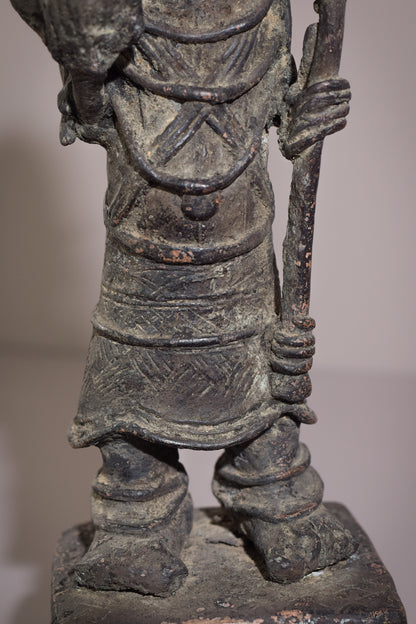 African - Benin Bronze Warrior