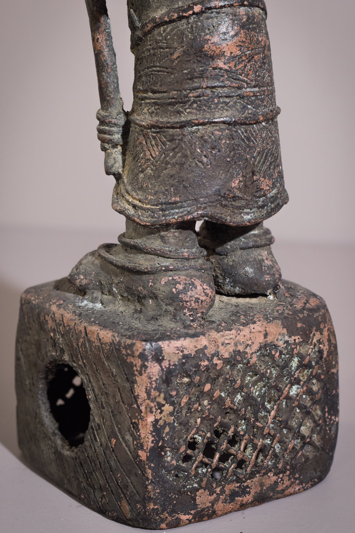 African - Benin Bronze Warrior