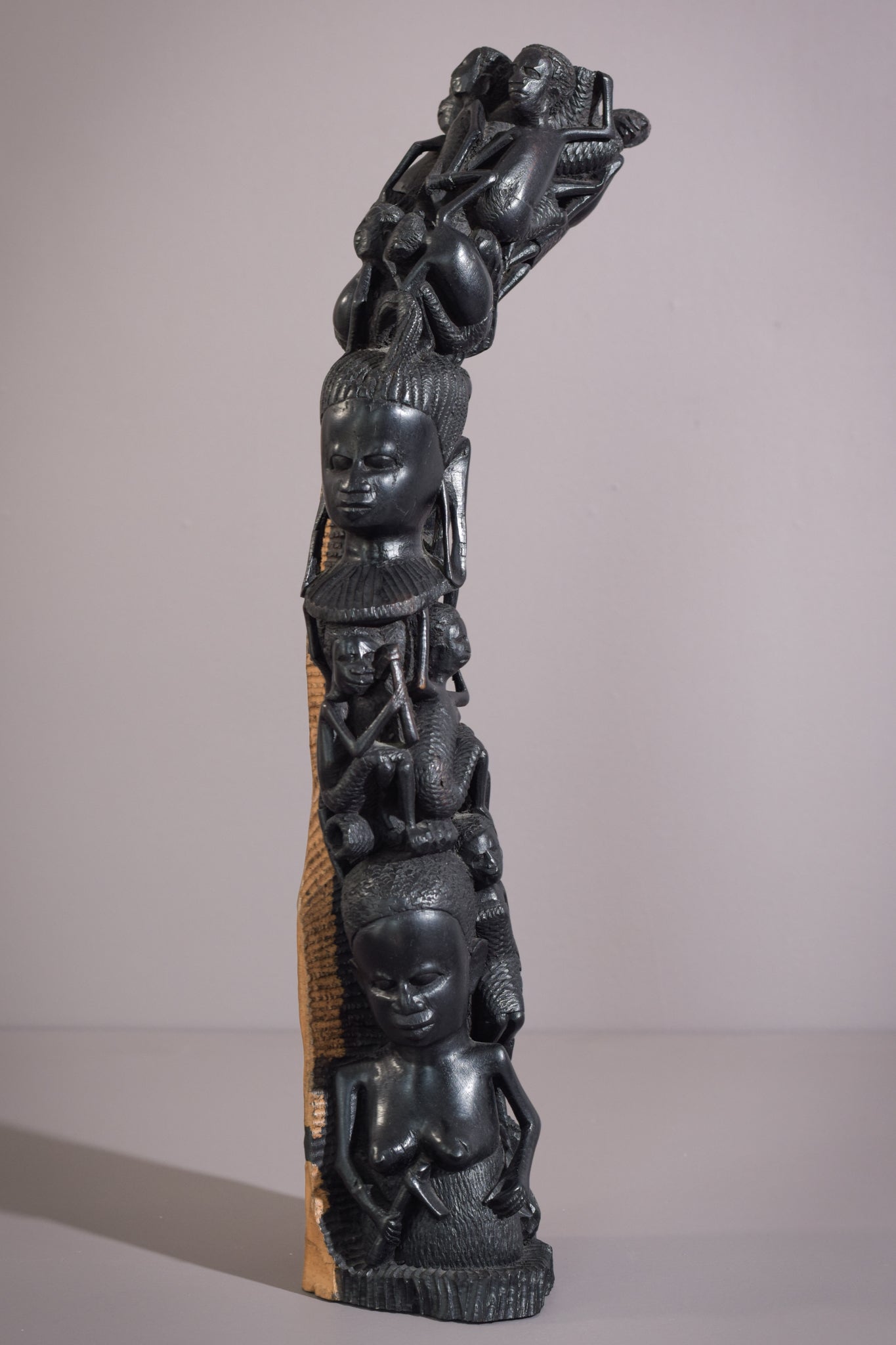 African - Figural Post Carving