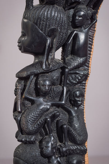 African - Figural Post Carving