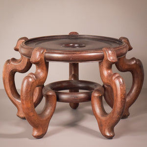Large - Chinese Wooden Stand - Modern Decorative