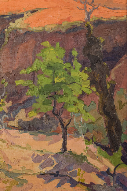 Mediterranean Landscape - Oil on Canvas