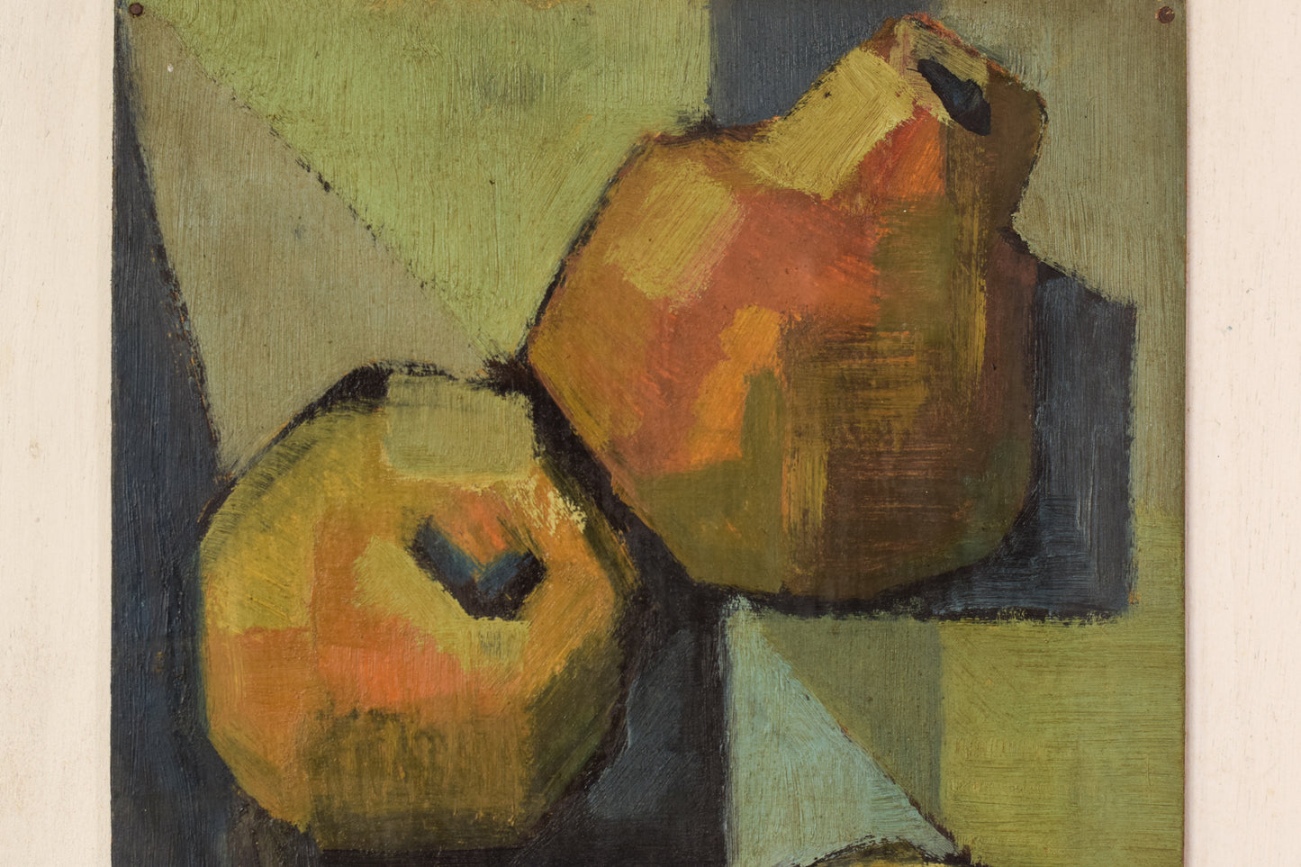 Cubist Still Life with Fruit
