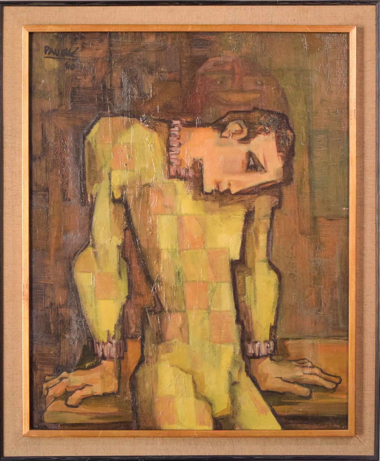 Cubist Portrait of a Man