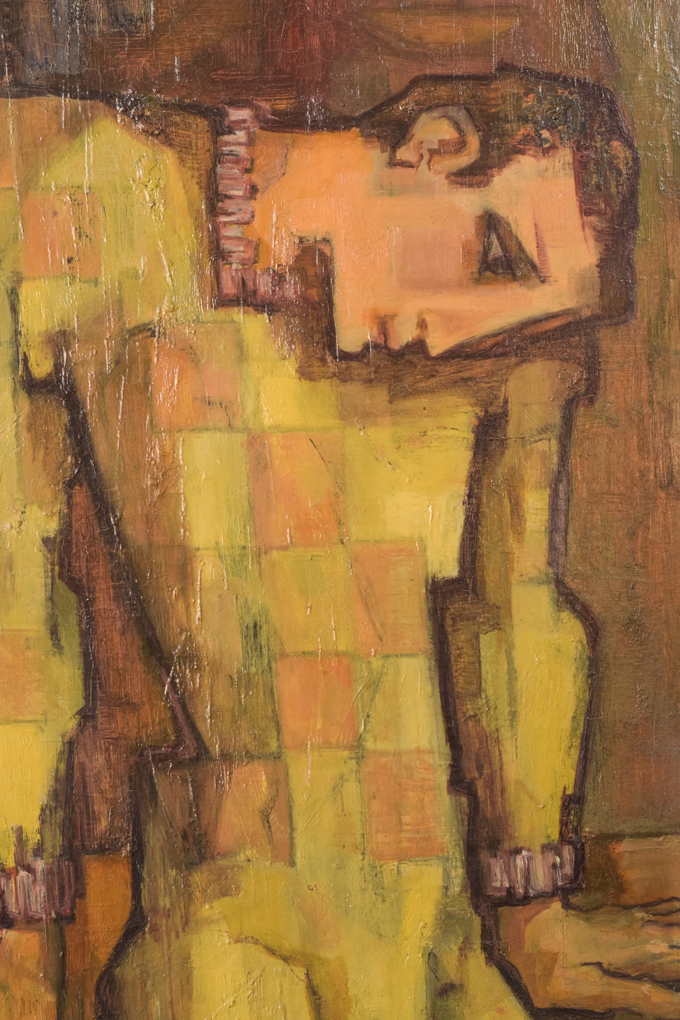 Cubist Portrait of a Man