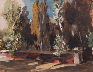 Expressive Landscape - Oil Painting - Modern Decorative
