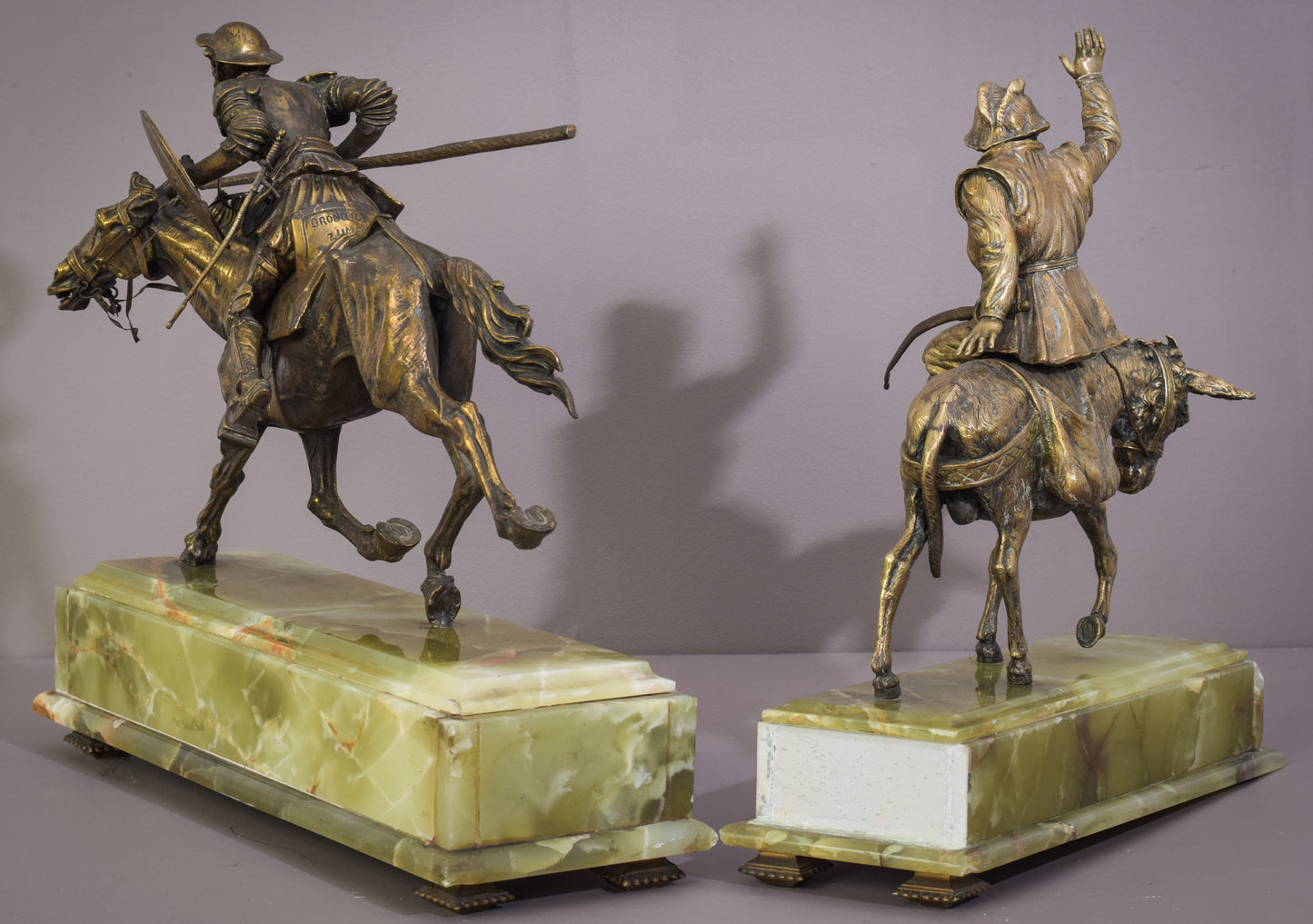 Bronze Group of El Cid and Jerónimo